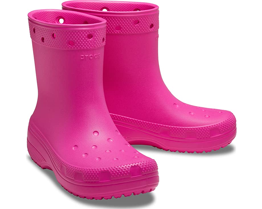 цена Ботинки Classic Rain Boot Crocs, сок