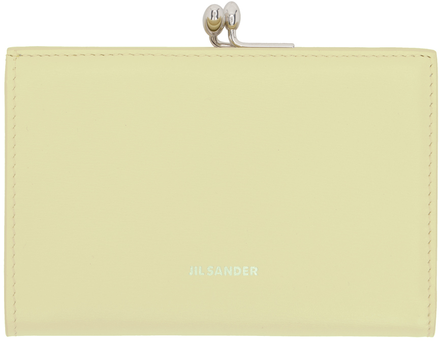 

Маленький желтый кошелек Goji Jil Sander