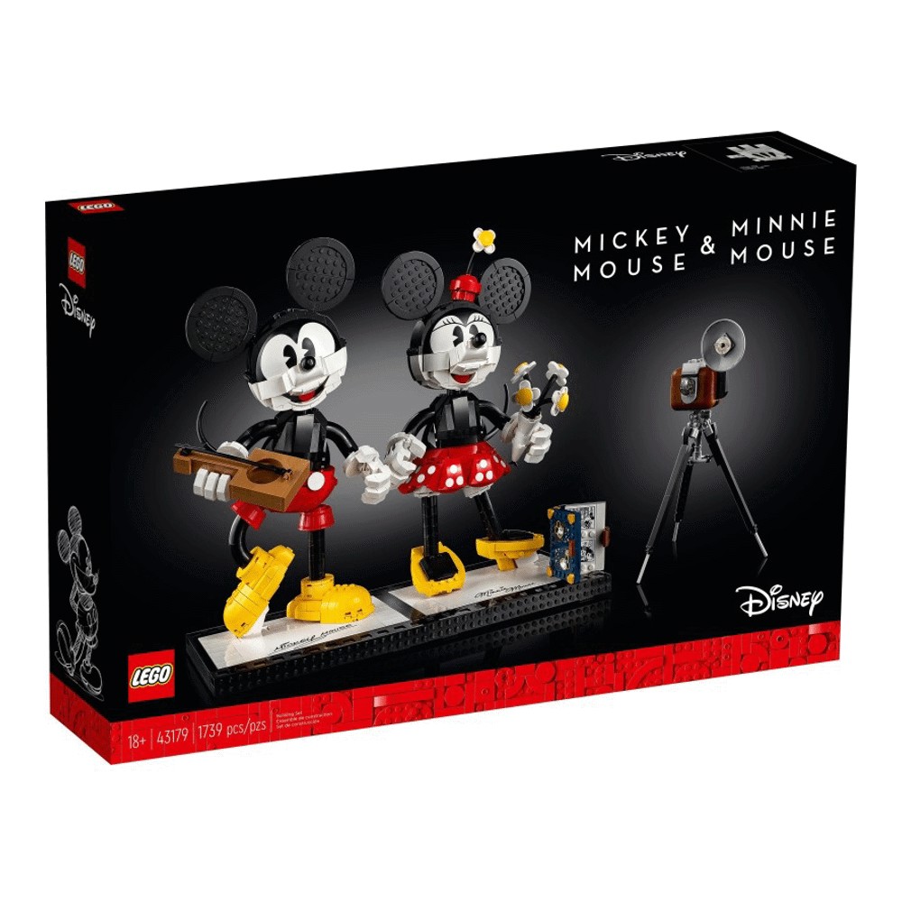 Конструктор LEGO Disney 43179 Микки Маус и Минни Маус детский конструктор hello kitty микки и минни маус