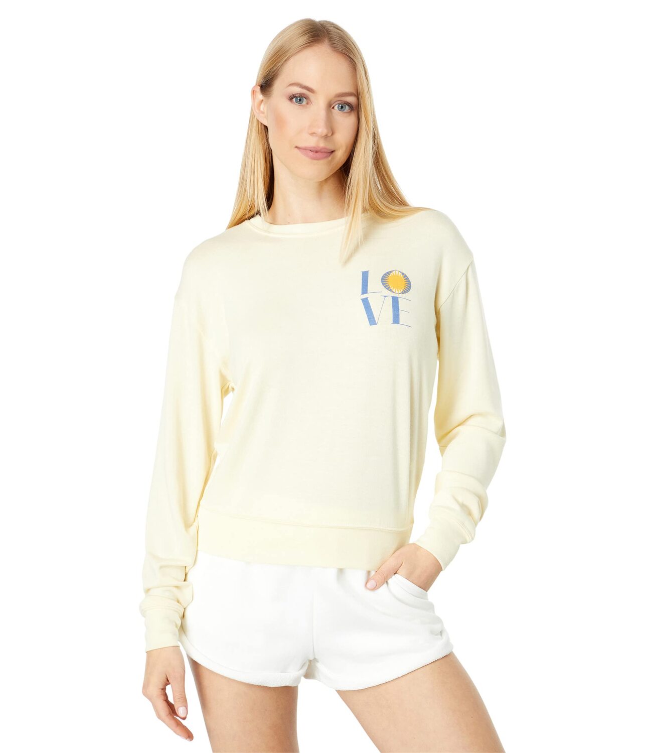 

Толстовка Spiritual Gangster, Love Crew Neck Savasana Sweatshirt