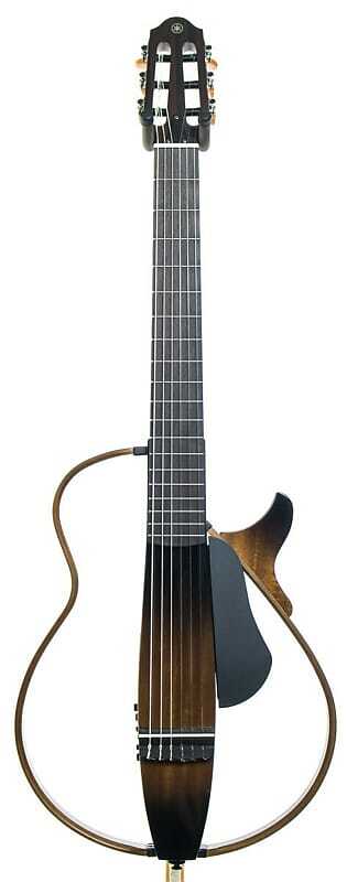 

Yamaha SLG200N Бесшумная гитара с нейлоновыми струнами Табак Sunburst SLG200N Silent Nylon String Guitar