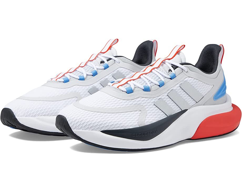 

Кроссовки Adidas Alphabounce+ Running, белый/разноцветный