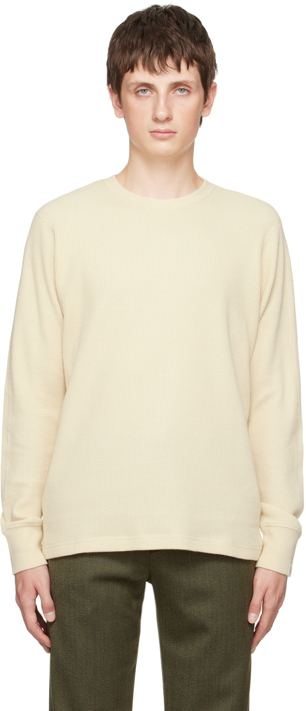 

Окрашенная в одежде футболка с длинным рукавом Off-White rag & bone