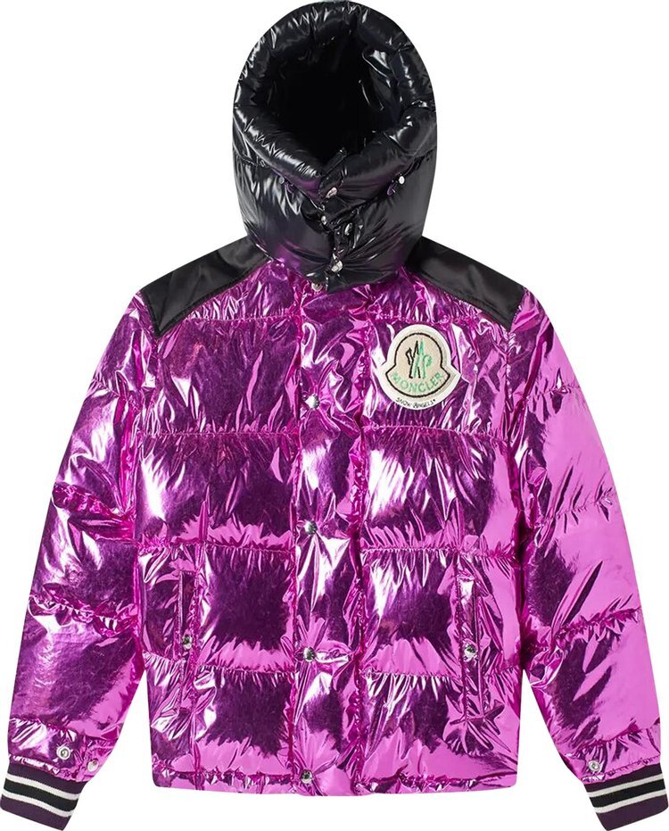 

Куртка Pre-Owned Moncler Genius 8 Moncler Palm Angels Tim Jacket, фиолетовый