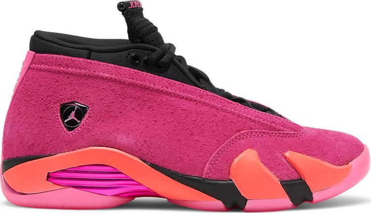 Jordan retro 14 on sale pink and black