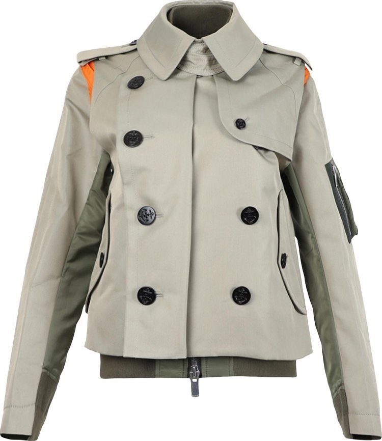 

Куртка Sacai Jacket 'Beige', загар