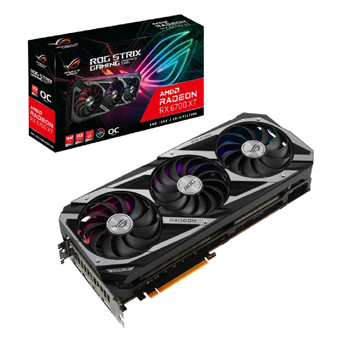 

Видеокарта Asus ROG Strix Radeon RX 6700 XT OC Edition, 12GB