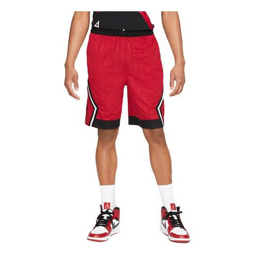 

Шорты Air Jordan Jumpman Diamond Basketball Sports Printing Loose Breathable Red, Красный