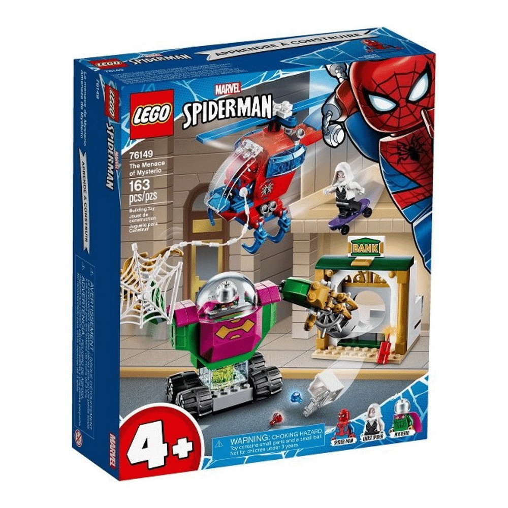 Конструктор LEGO Super Heroes 76149 Угрозы Мистерио конструктор lego marvel super heroes 76149 spiderman угрозы мистерио 163 дет