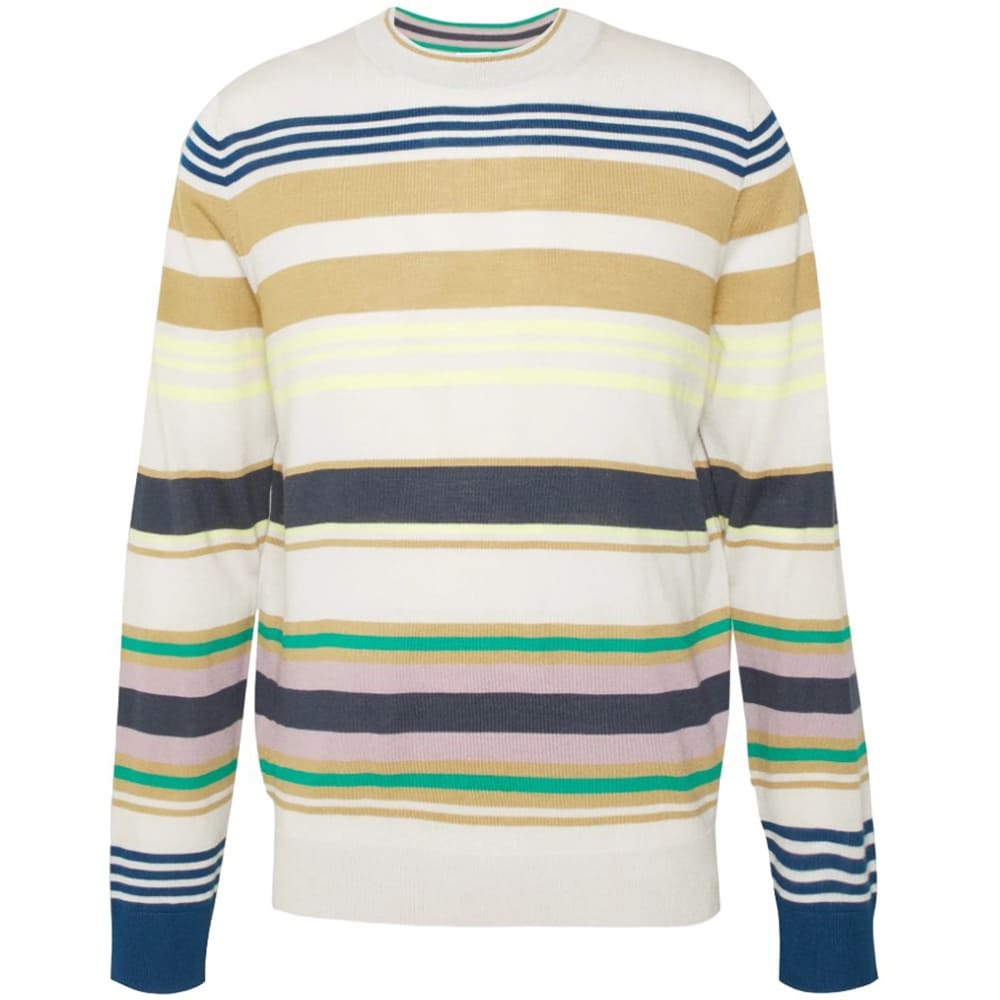 

Свитер Paul Smith Crew Neck, белый/мультиколор
