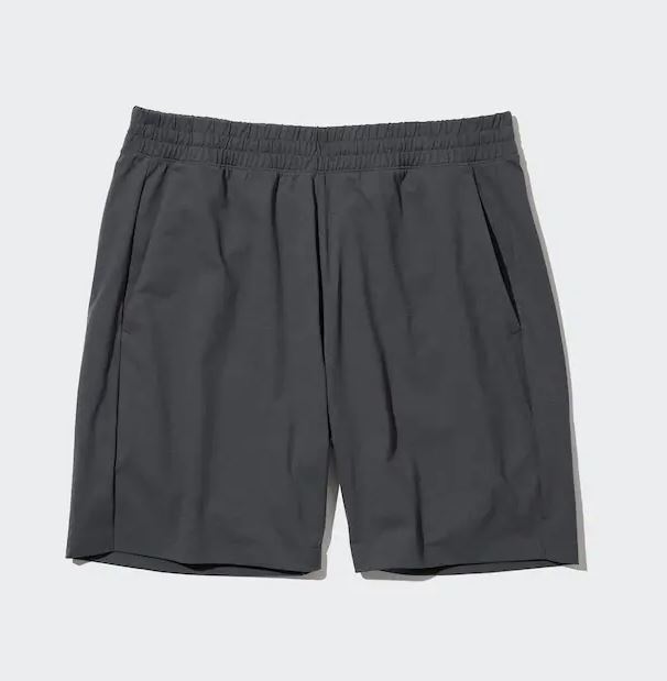 

Шорты ультраэластичные Uniqlo Ultra Stretch Dry-ex, темно-серый