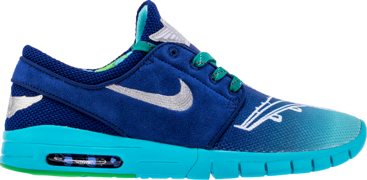 цена Кроссовки Nike SB Stefan Janoski Max 'Doernbecher', синий