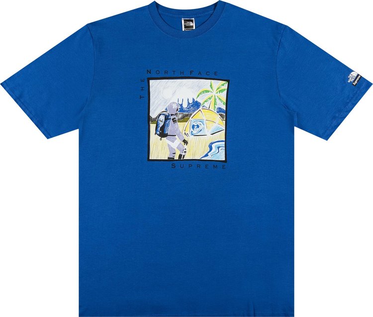 Supreme x north clearance face tee