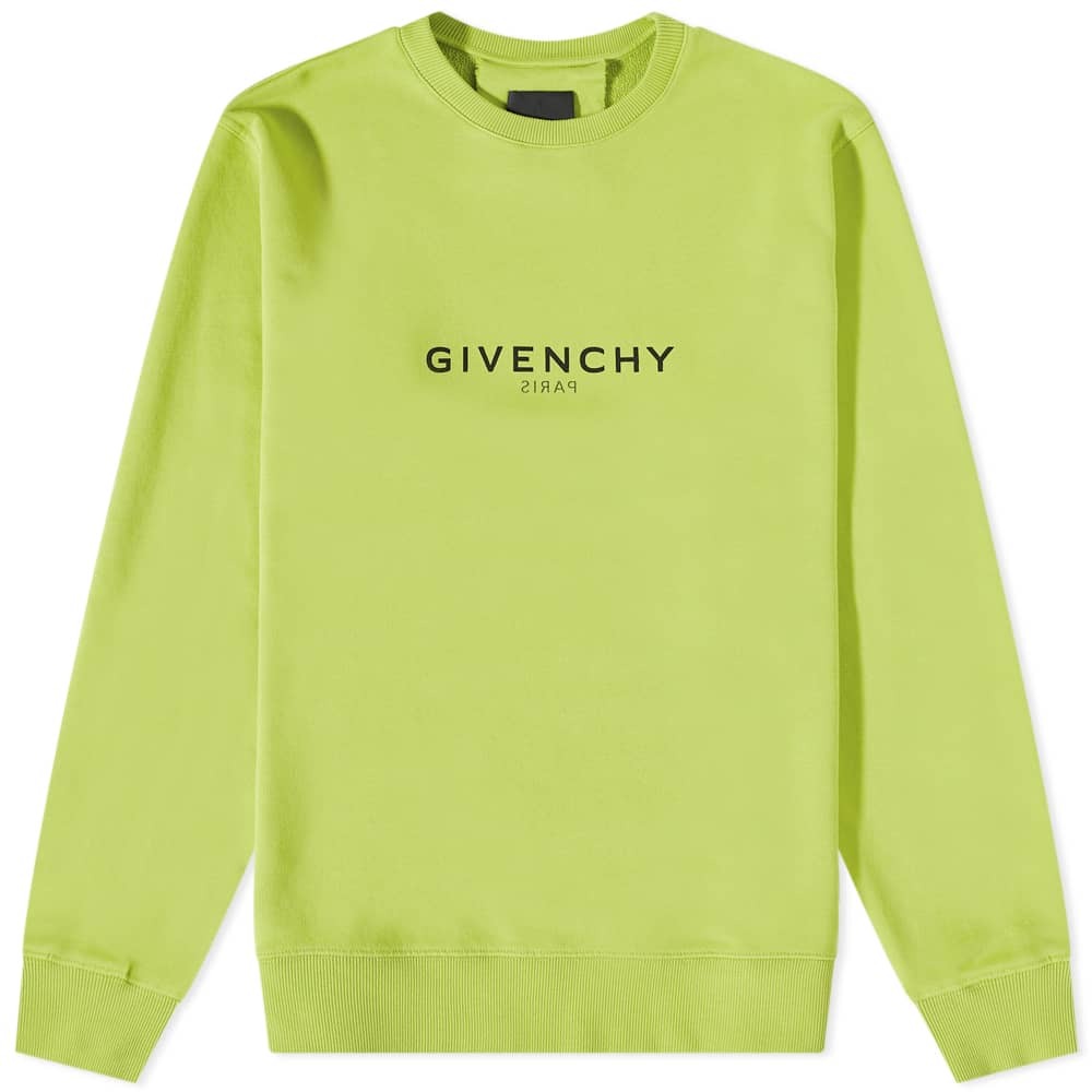 

Толстовка Givenchy Reverse Print Classic Crew Sweat, Зеленый