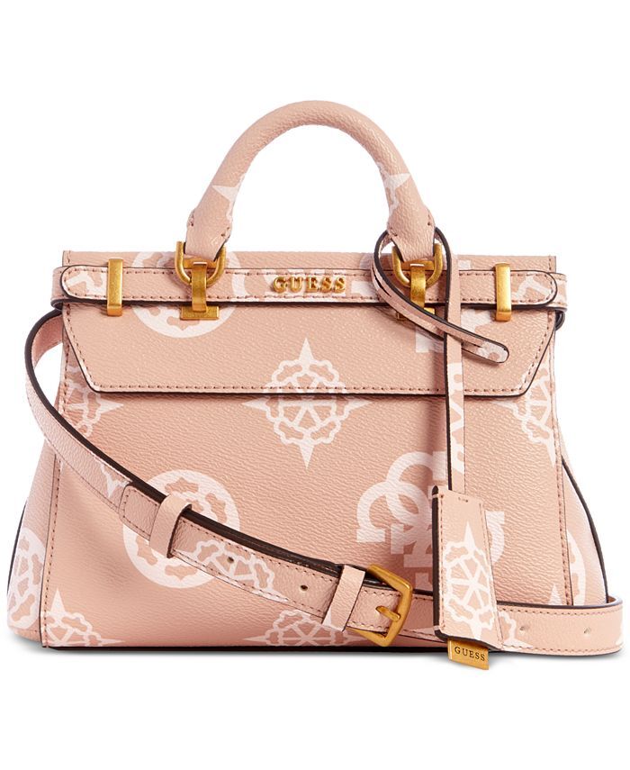 

Маленькая сумка-портфель Sestri с логотипом GUESS, розовый