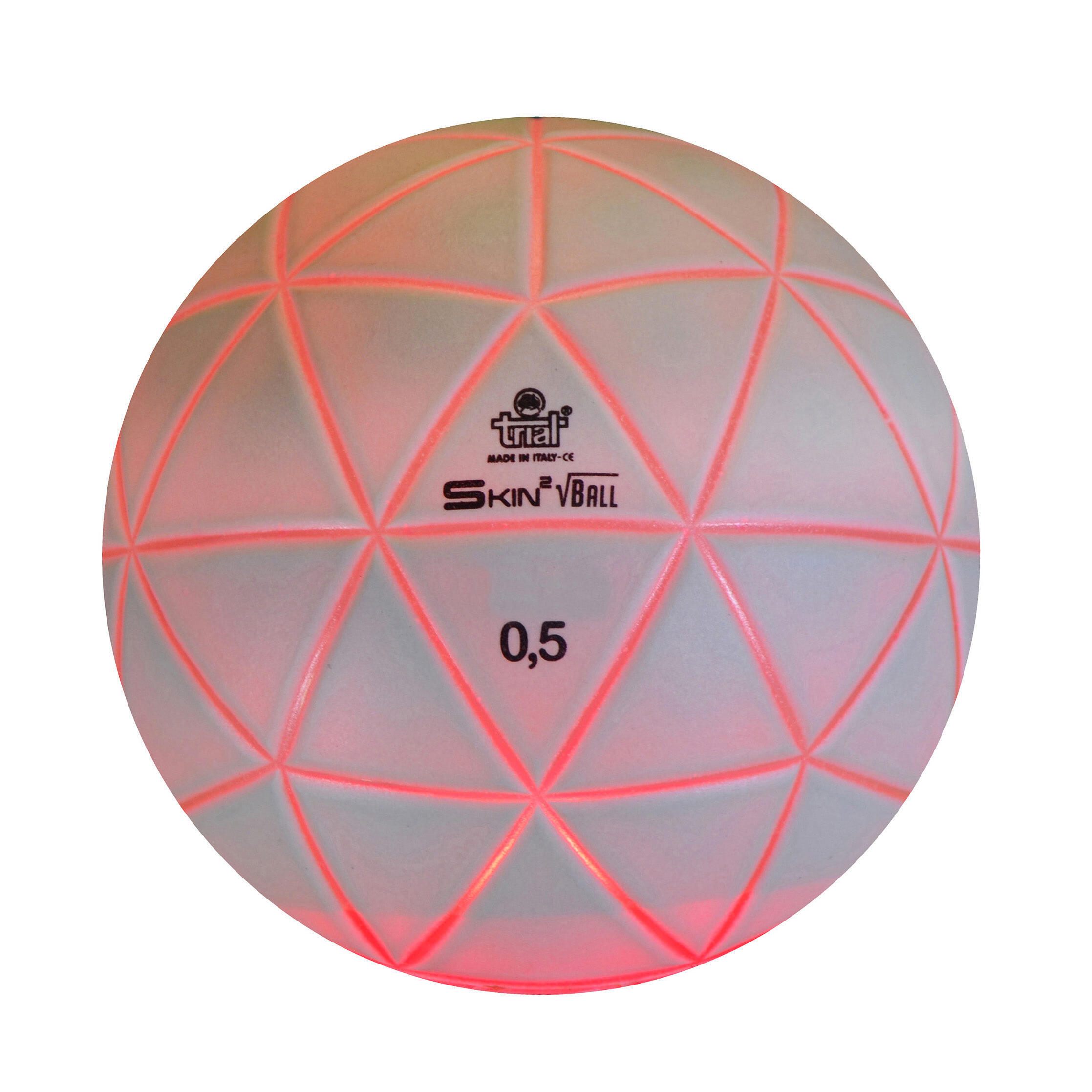 цена Мяч для пробной медицины Skin Ball, 17 см TRIAL, пурпурный