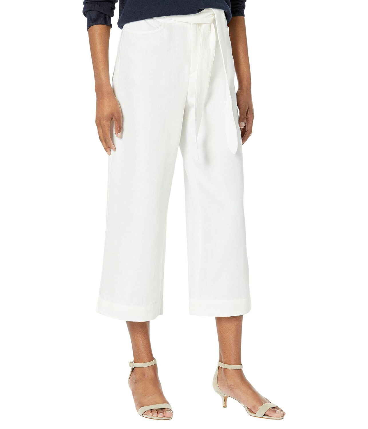 

Брюки Vince, Tie Front Crop Wide Pants