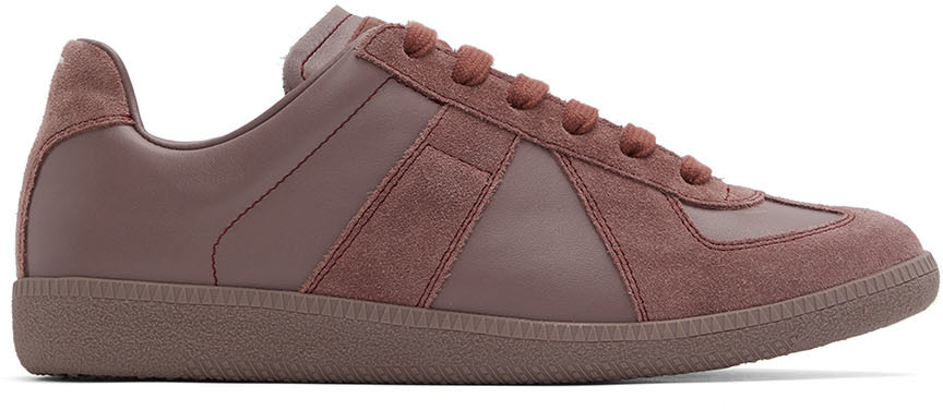 

Кроссовки Maison Margiela Replica, серо-бордовый