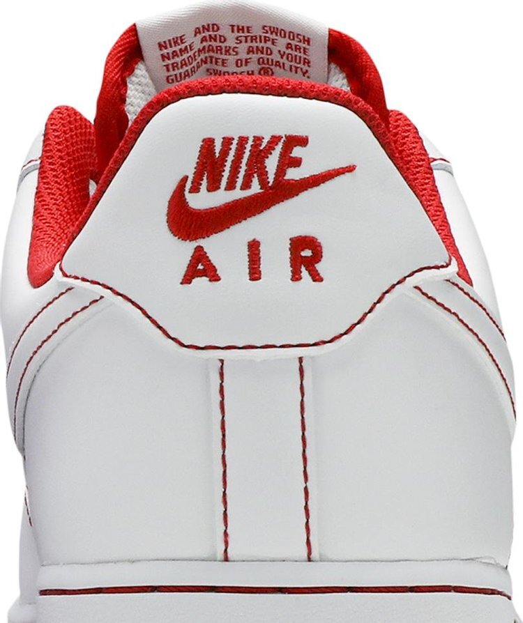 Air force 1 red stripe best sale