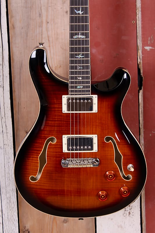 

PRS SE Hollowbody II Piezo Black Gold Burst