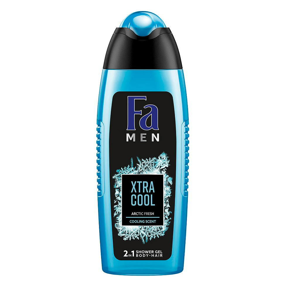 Fa Гель для душа Men Xtra Cool Shower Gel для мытья тела и волос для мужчин 250мл