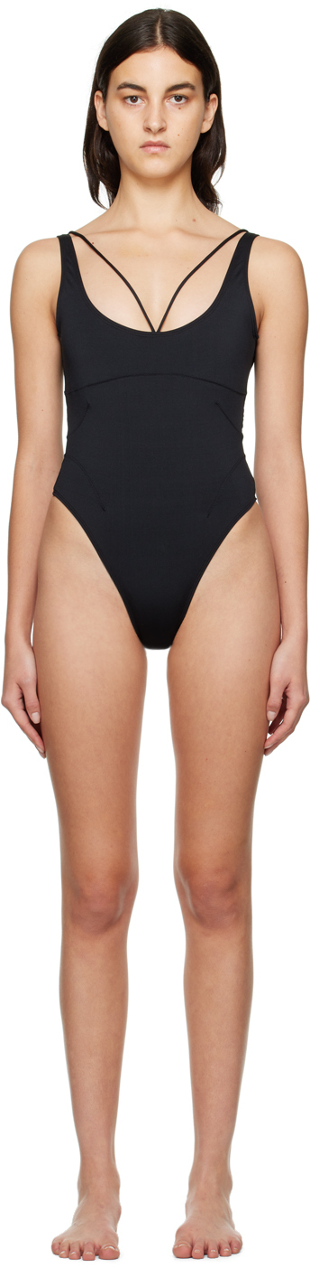 

Черный цельный купальник 'Le Maillot' Jacquemus