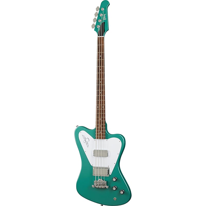 цена Gibson Non-Reverse Thunderbird Electric Bass (с футляром), Inverness Green Gibson Non-Reverse Thunderbird Electric Bass (with Case), Inverness Green