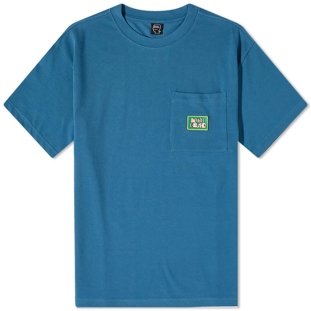 

Футболка Brain Dead Tubes Pique Tee, Синий