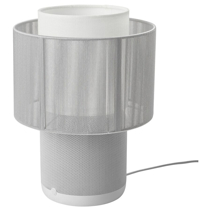 Настольная лампа Ikea Symfonisk Speaker With Wifi Canvas, белый
