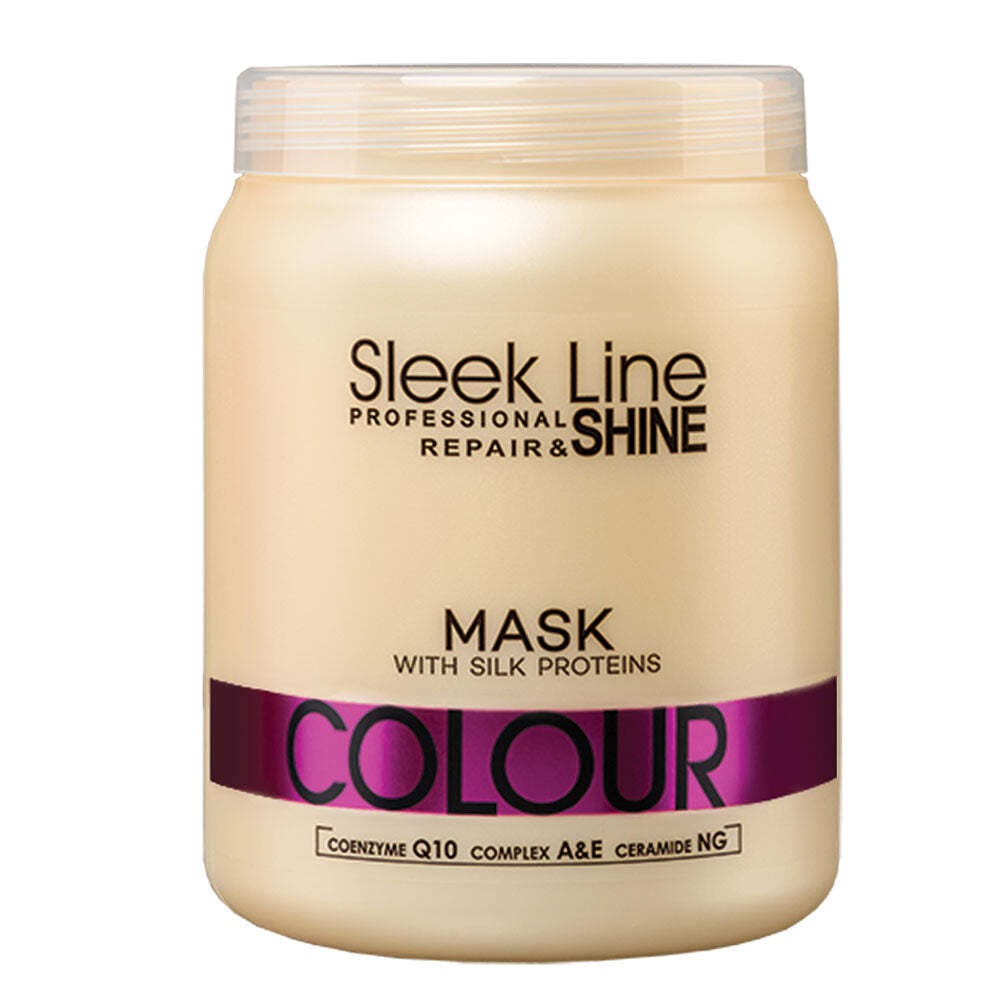 

Stapiz Маска Sleek Line Color Mask с шелком для окрашенных волос 1000мл