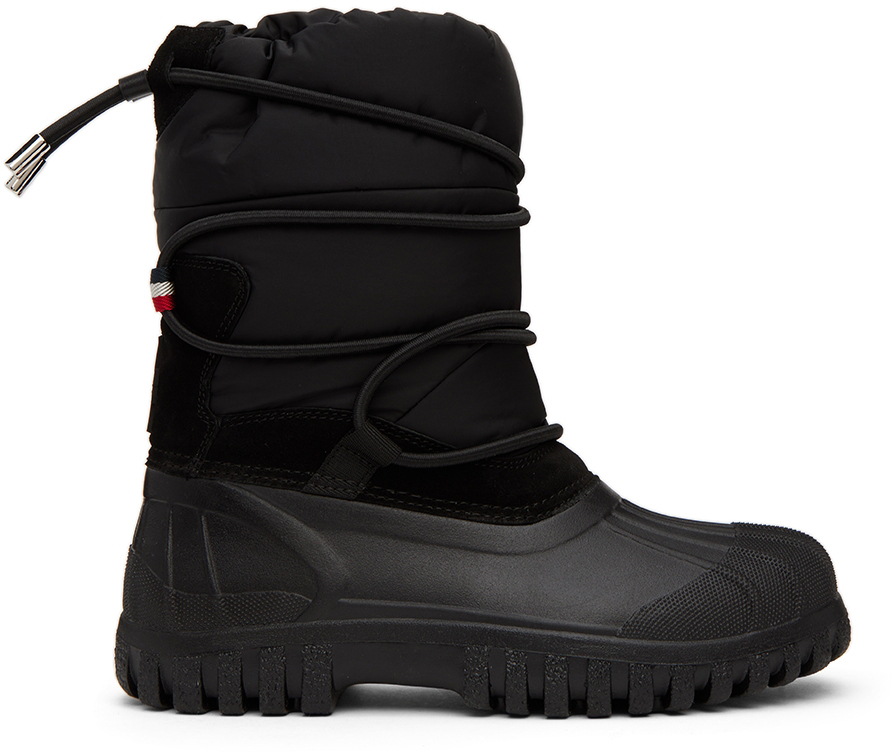

Детские черные зимние сапоги Chris Moncler Enfant