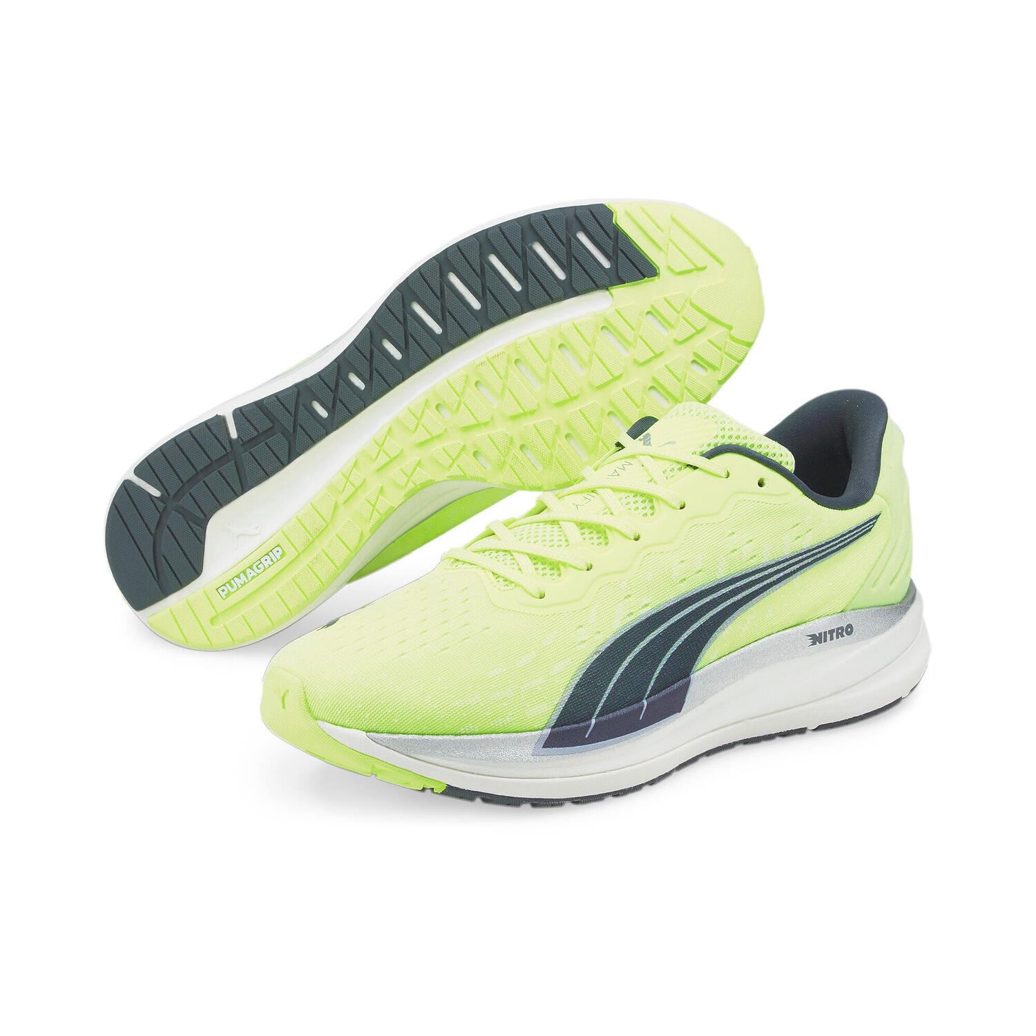 

Кроссовки Puma Magnify Nitro, черно-зеленый