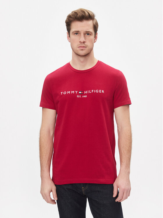 

Футболка стандартного кроя Tommy Hilfiger, красный
