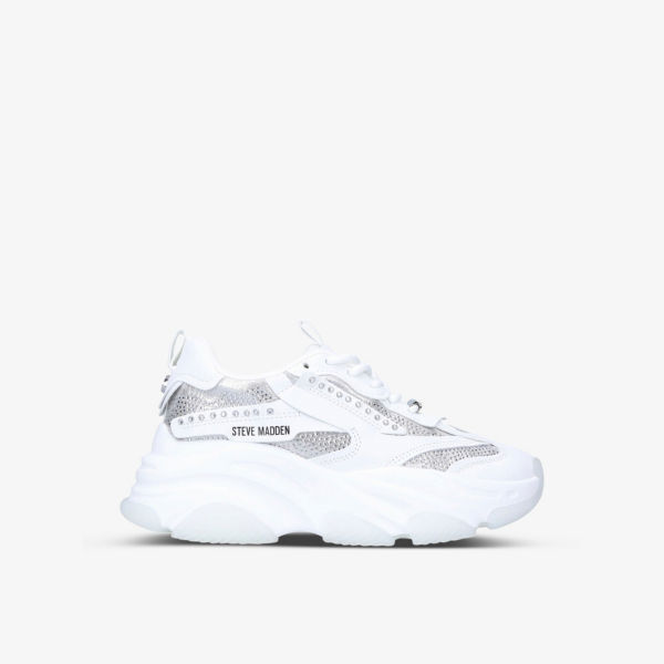 

Кроссовки Possession R из искусственной кожи и сетки с украшением Steve Madden, белый