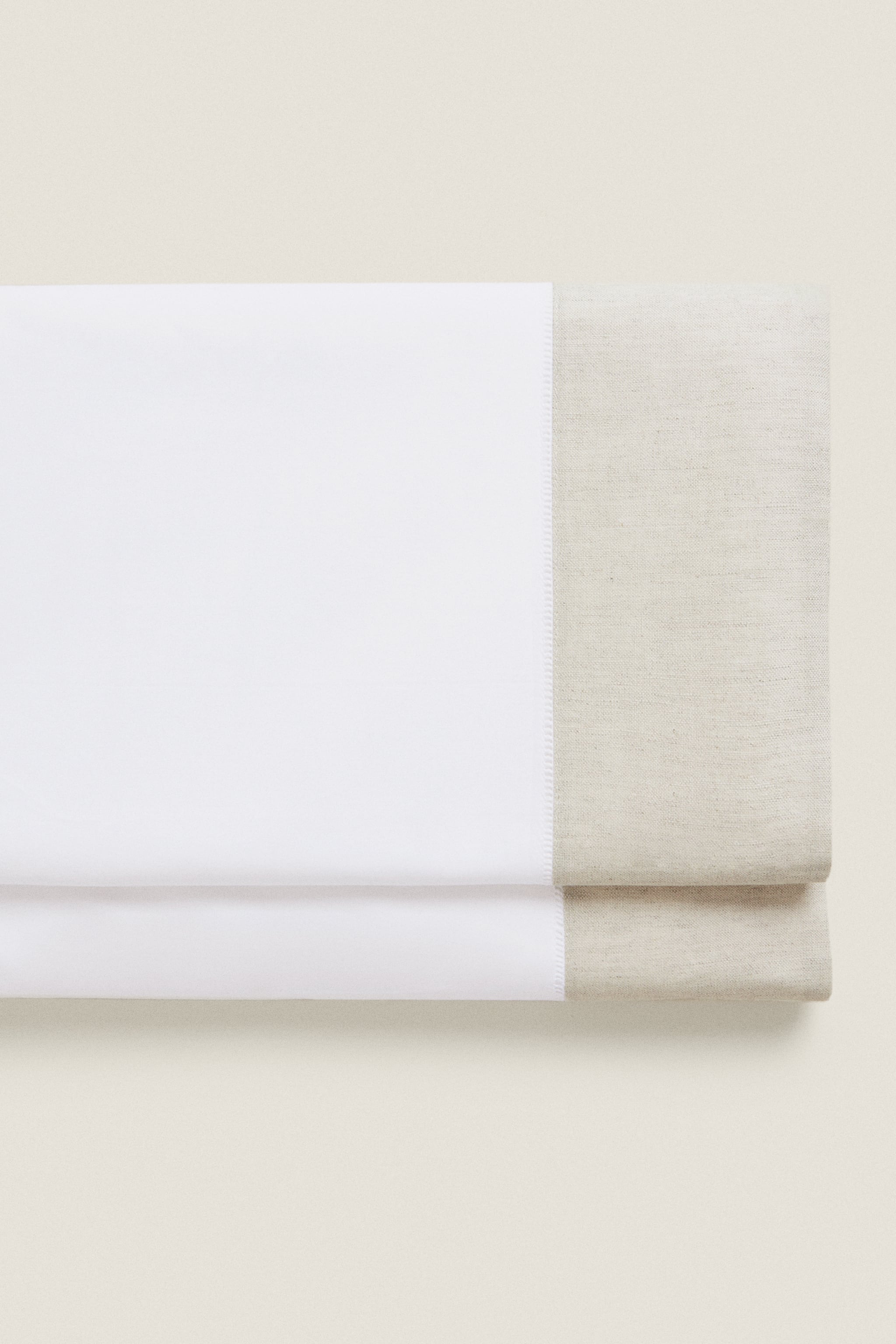 Плоский лист с рамкой Zara, белый футболка zara basic белый черный