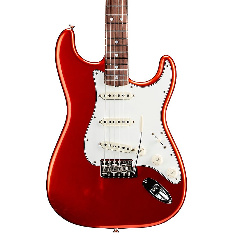 Электрогитара Fender Custom Shop '66 Stratocaster Deluxe Closet Classic Electric Guitar Faded Aged Candy Apple Red
