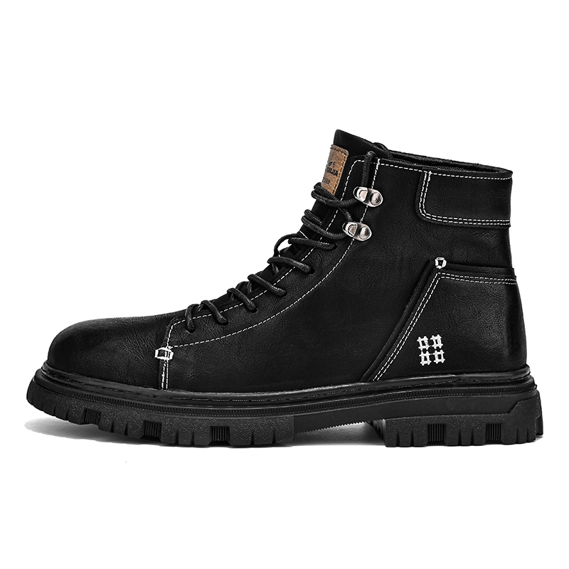 

Мужские ботинки Cahhrrn X Martin Boot Men Beige G.N.Shijia