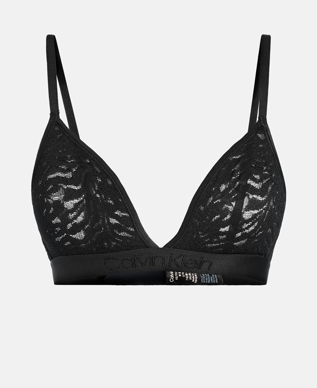 

Бюстгальтер на косточках Calvin Klein Underwear, черный