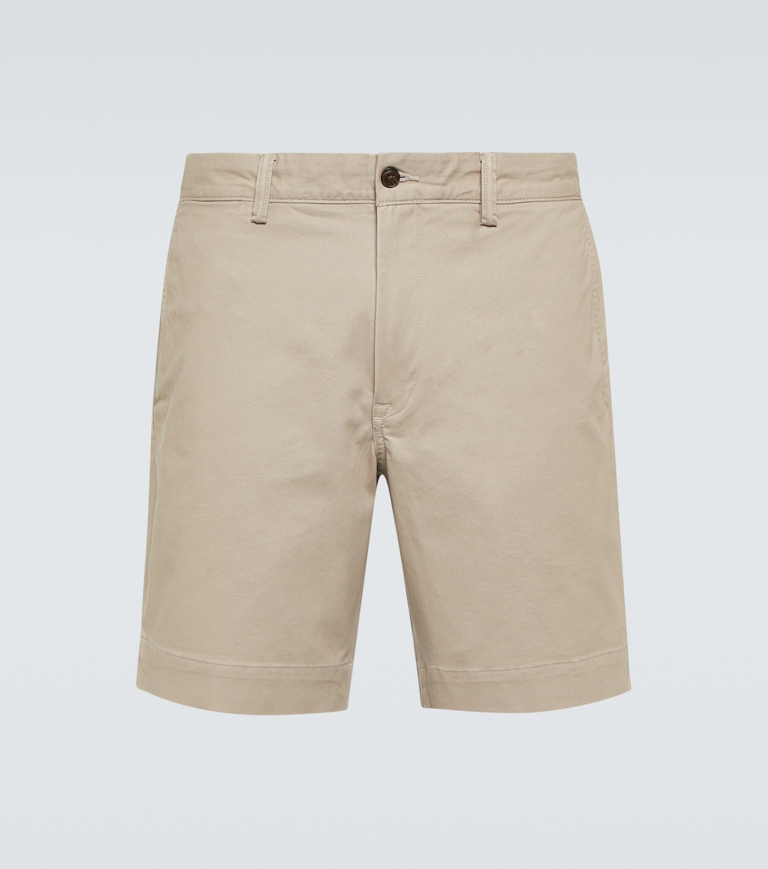 

Шорты из смесового хлопка Polo Ralph Lauren, бежевый