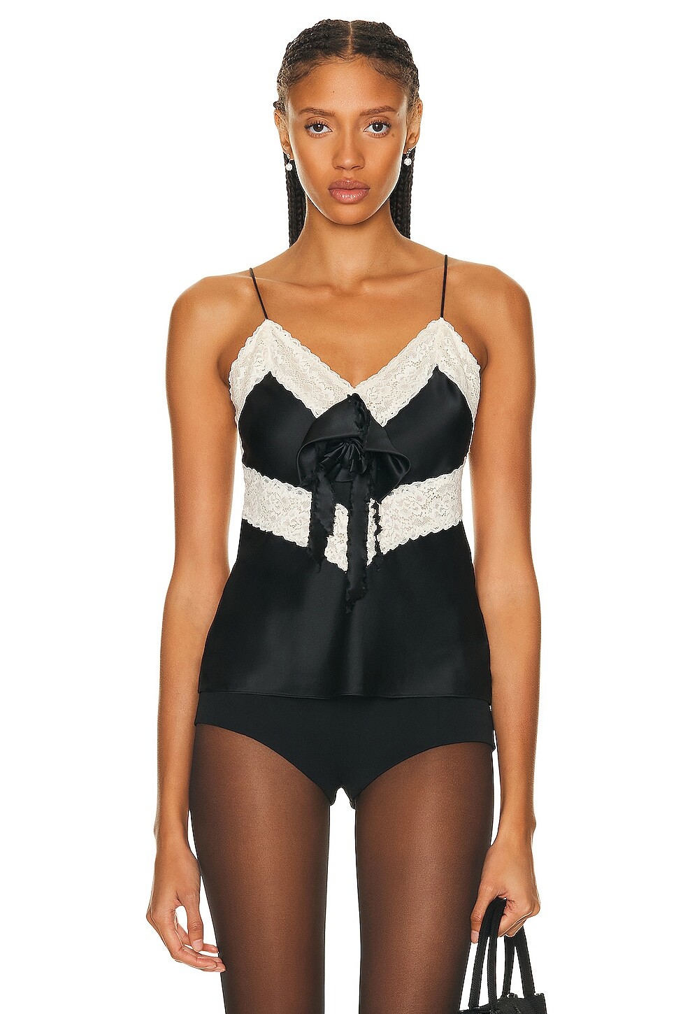 

Топ Loveshackfancy Brimsley, черный
