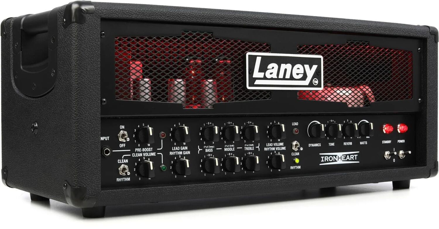 Новая ламповая головка Laney Ironheart IRT60H мощностью 60 Вт и угловой кабинет  4 x 12 дюймов по 320 Вт – заказать из-за границы с доставкой в  «CDEK.Shopping»