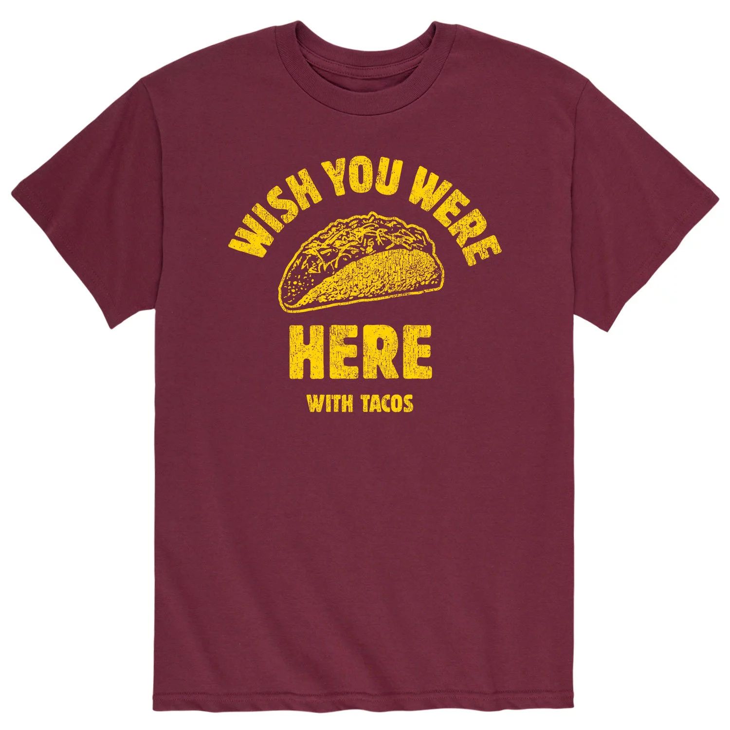Мужская футболка Wish You Were Here Tacos Licensed Character
