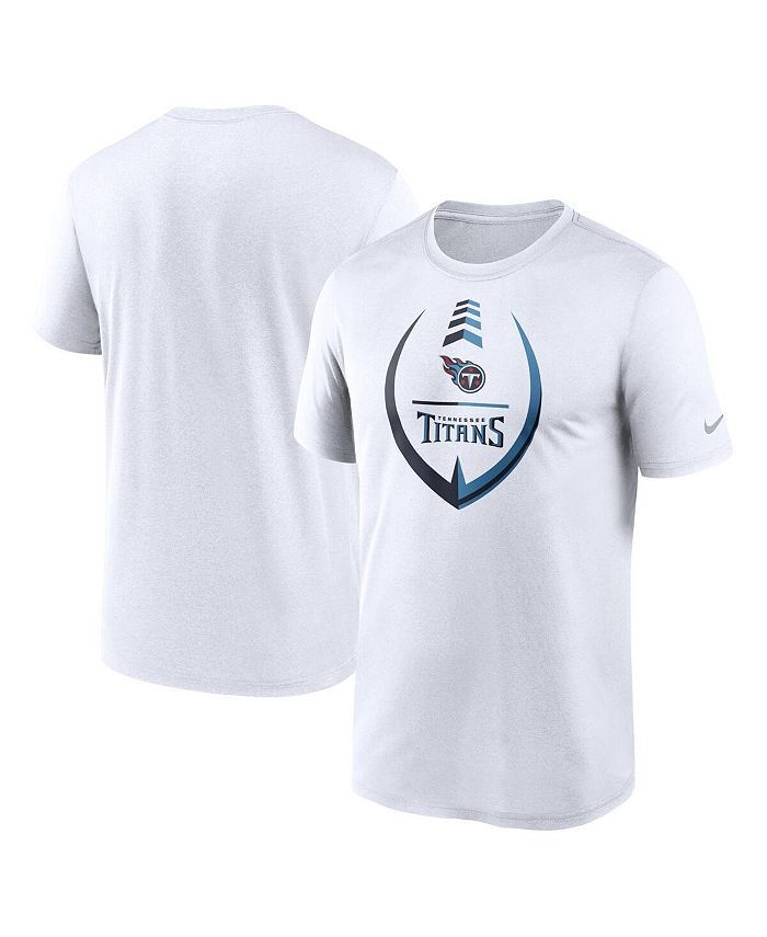 

Мужская белая футболка Tennessee Titans Icon Legend Performance Nike, белый