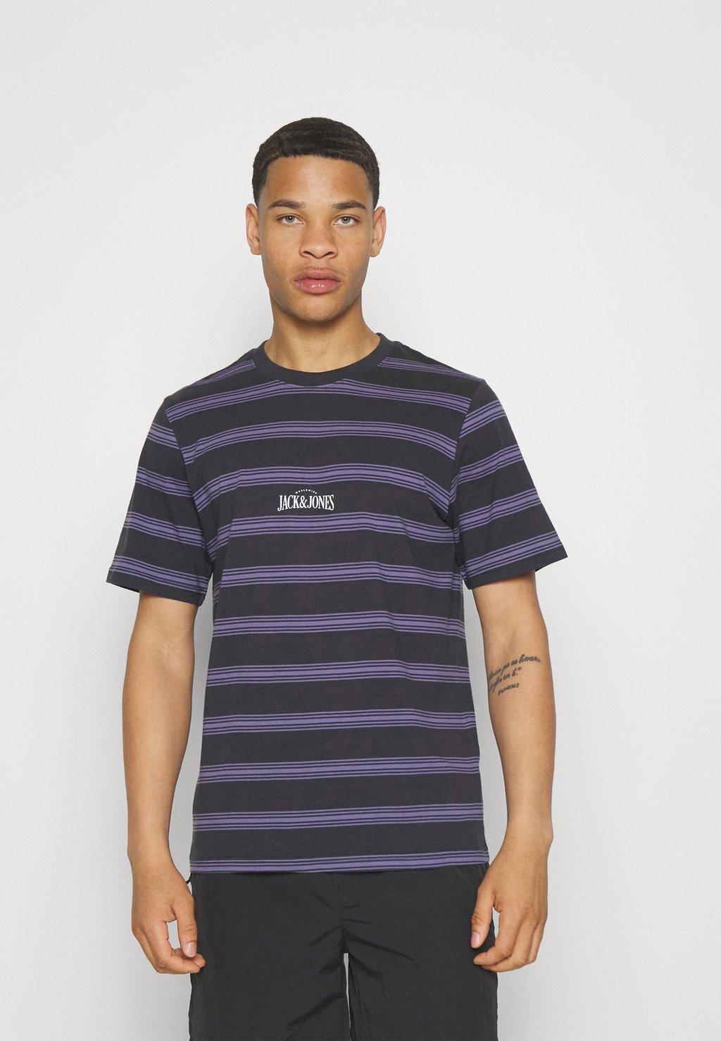 

Футболка с принтом Jack & Jones, темно-синий