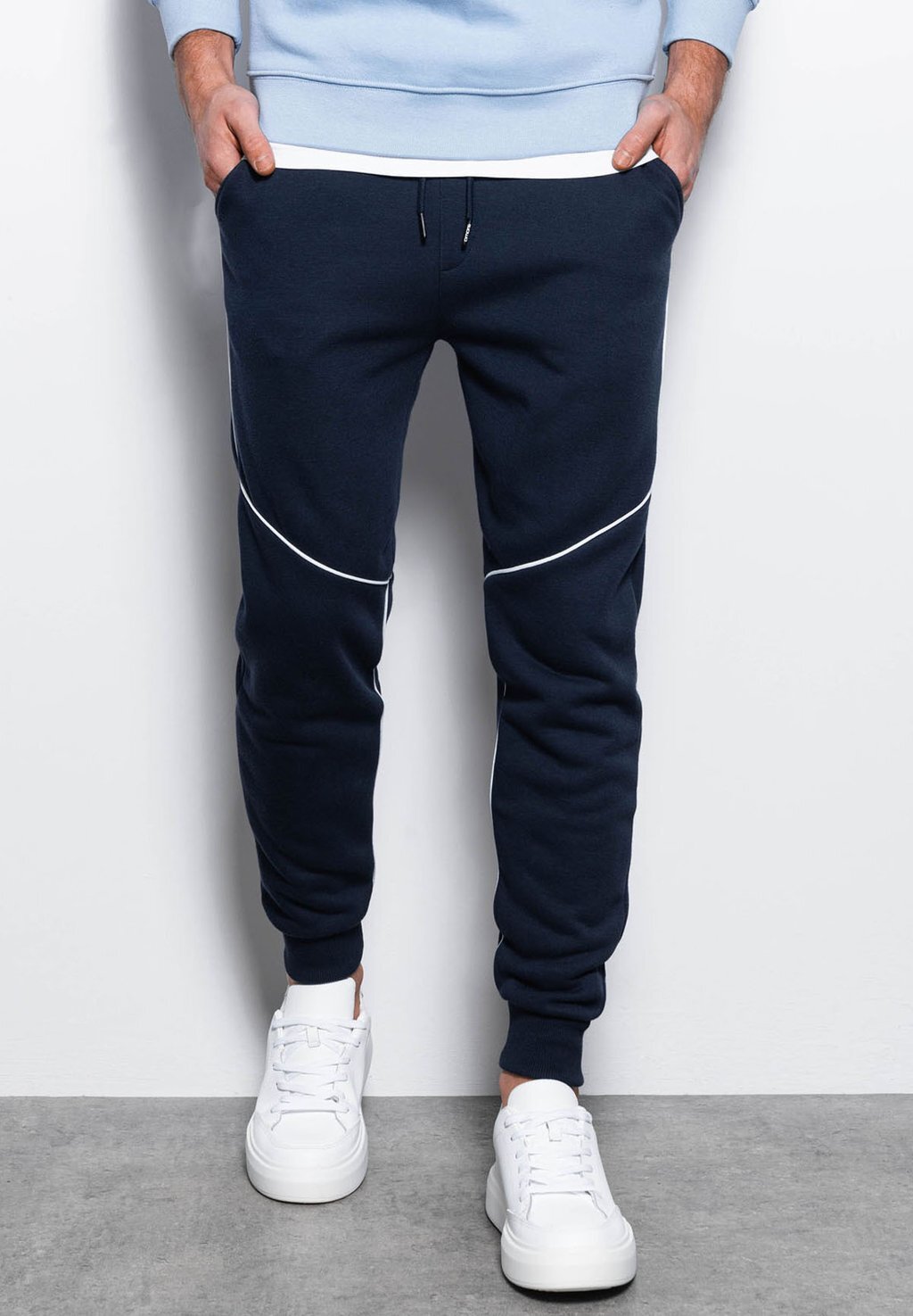 Брюки для бега JOGGERS OM-PASK Ombre, цвет navy