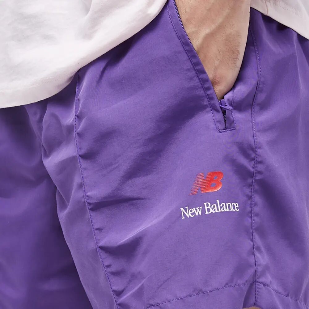 

New Balance Шорты с защипами, сделано в США, фиолетовый