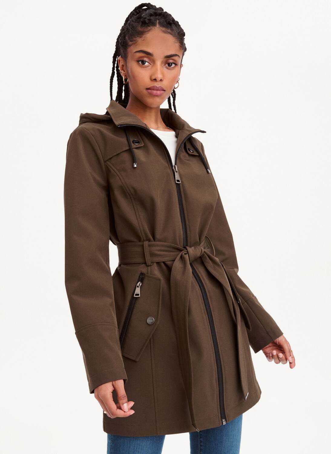 

Куртка Softshell Meshback с поясом DKNY