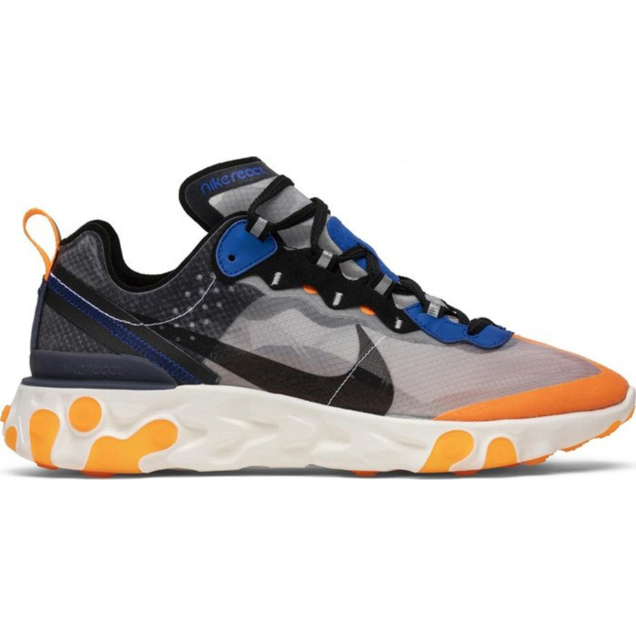 Кроссовки Nike React Element 87 'Total Orange', синий/мультиколор