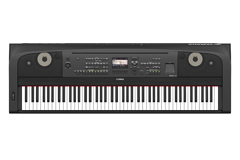 Yamaha DGX670 88-клавишный портативный рояль с педалью сустейна - черный