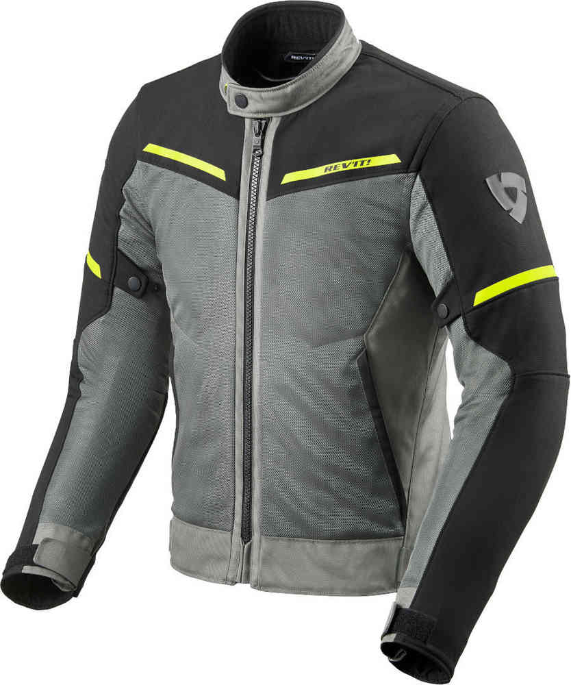 Мотоциклетная текстильная куртка Airwave 3 Revit, серый/черный/желтый мотоциклетная куртка для мужчин полноразмерная защита для мотокросса гоночная мотоциклетная куртка защита для езды на мотоцикле параме